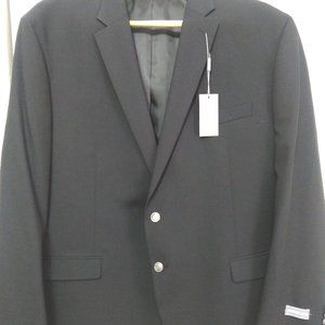 Michael Kors Men's Solid Black Blazer